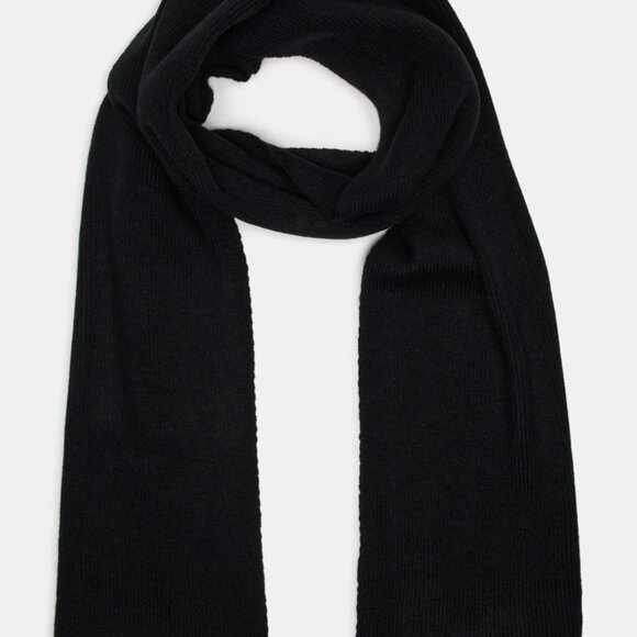 NIB STEVE MADDEN EVELYN BAG SCARF CHARM BOX GIFT SET BLACK $154 - Picture 5 of 8